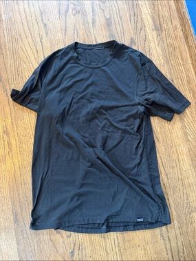 Patagonia Black Short Sleeve Crew T-Shirt
